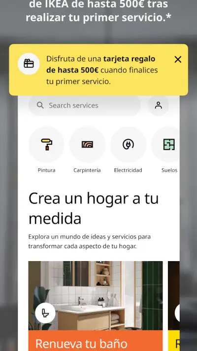 IKEA Home Services screenshot 1