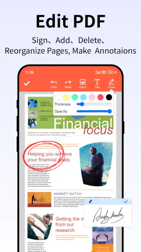 Imagen a PDF:PDF Maker screenshot 1