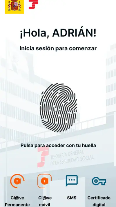 Importass Seguridad Social screenshot 1