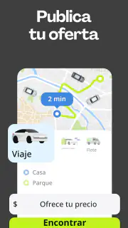 inDrive. Viajes alternativos screenshot 2