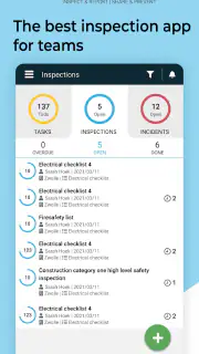 Inspection checklist audit app screenshot 1