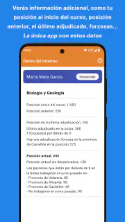 Interinos CV. Bolsas Educación screenshot 4