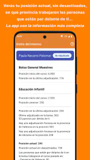 Interinos CV. Bolsas Educación screenshot 8