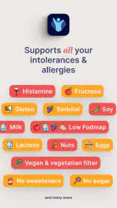 InTolerApp: Histamina & FODMAP screenshot