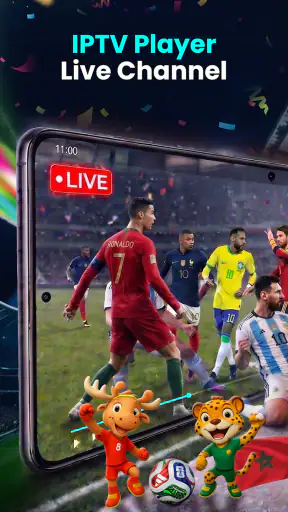 IPTV Player & Smart TV Live screenshot 1