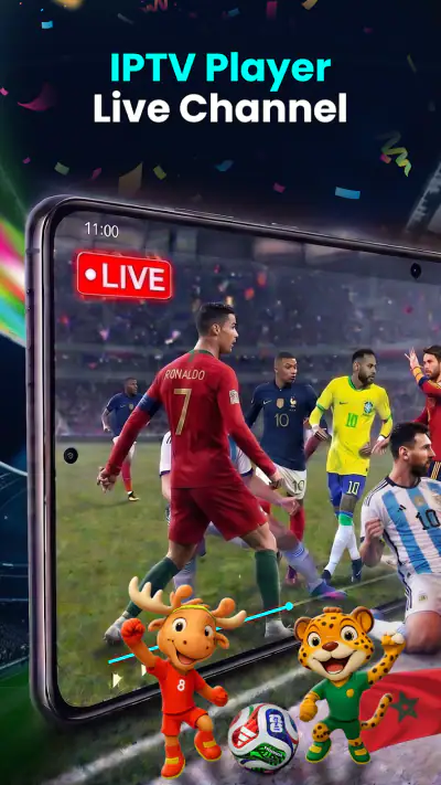 IPTV Player & Smart TV Live screenshot 1