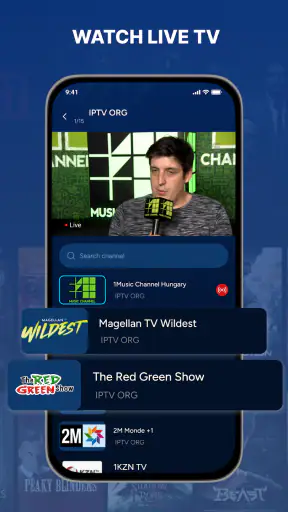 IPTV Smart Player - Live TV screenshot 1