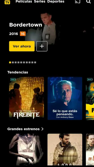 Jazztel TV screenshot 1