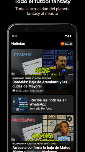 Jornada Perfecta Fantasy screenshot 1