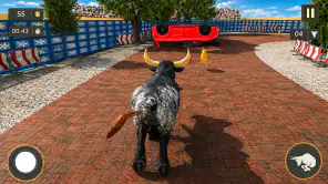 Juego de corridas de toros screenshot 1