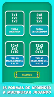 Juego de tablas de multiplicar screenshot 7