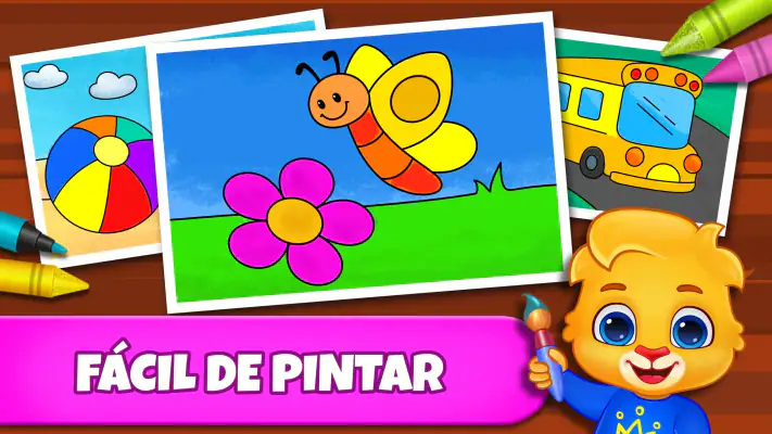 Juegos de colorear y pintar screenshot 1