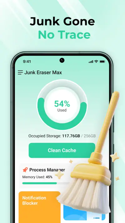 Junk Eraser Max screenshot 1