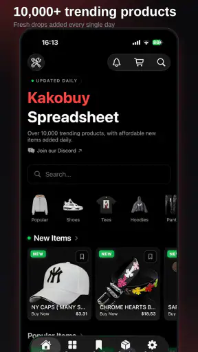 Kakobuy Sheets screenshot 1