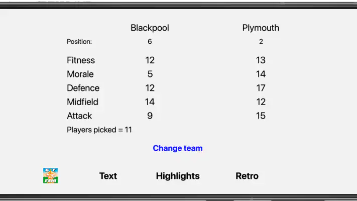 Kevin Toms Football * Manager screenshot 1