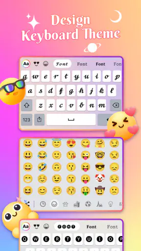 Keyboard Emoji & Sound Themes screenshot 1