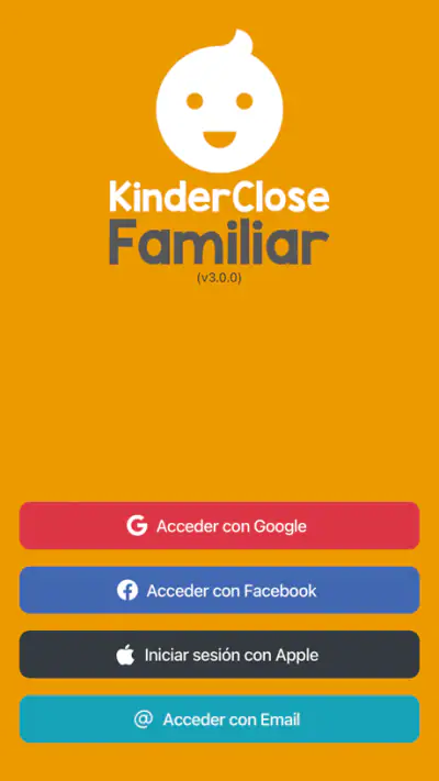 KinderClose Familiar App screenshot 1