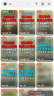 Kuro Reader+ screenshot 1