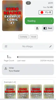 Kuro Reader+ screenshot 4
