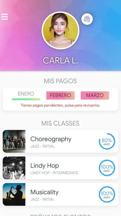 Kydemy: Alumnos y Academias screenshot 1