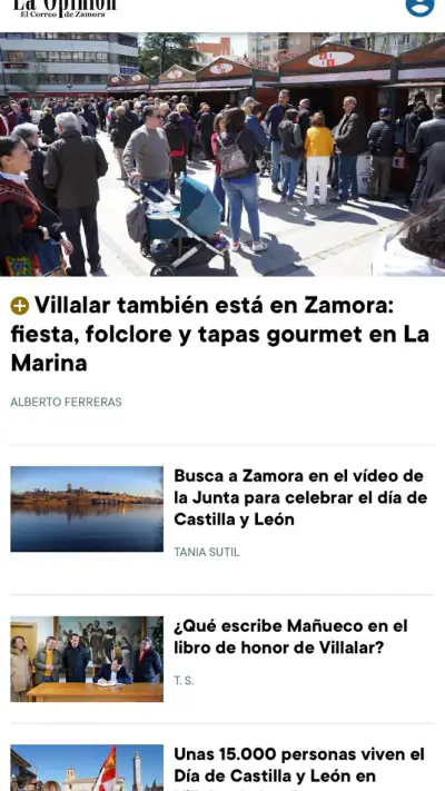 LA OPINIÓN DE ZAMORA screenshot 1