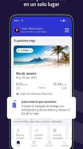 LATAM Airlines screenshot 1