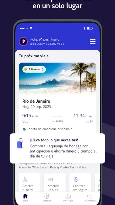 LATAM Airlines screenshot 1