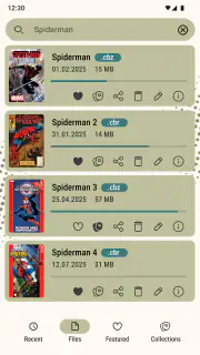Lector de libros (cbz/cbr) screenshot 7