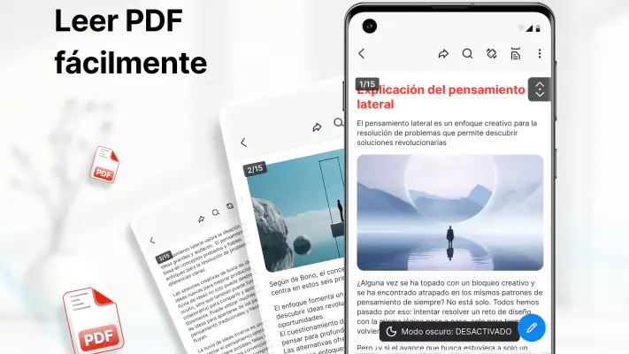 Lector PDF: Editor Y Escáner screenshot 1