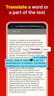 Lectura en español, audiolibro screenshot 2