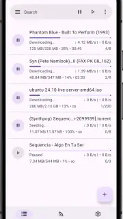 LibreTorrent screenshot 1