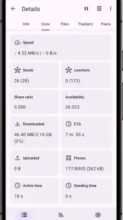 LibreTorrent screenshot 5
