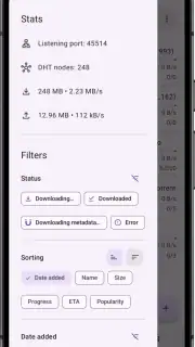 LibreTorrent screenshot 8