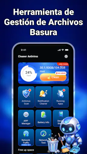 Limpiador Antivirus screenshot 1