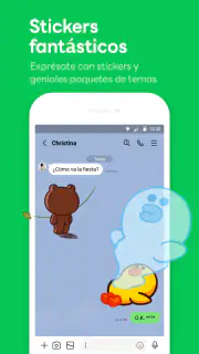 LINE: Llama y mensajea screenshot 2