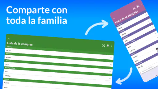 Lista de compra OurGroceries screenshot