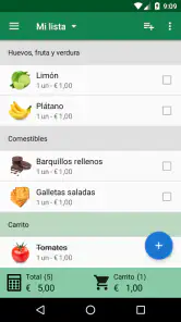 Lista de la compra - SoftList screenshot