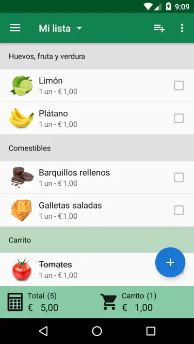 Lista de la compra - SoftList screenshot 1