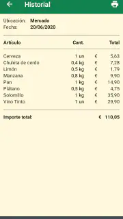 Lista de la compra - SoftList screenshot 5