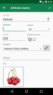 Lista de la compra - SoftList screenshot 8