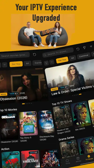 Lit IPTV - Smart IPTV Player screenshot 1