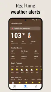 Local tiempo y Noticias, Radar screenshot