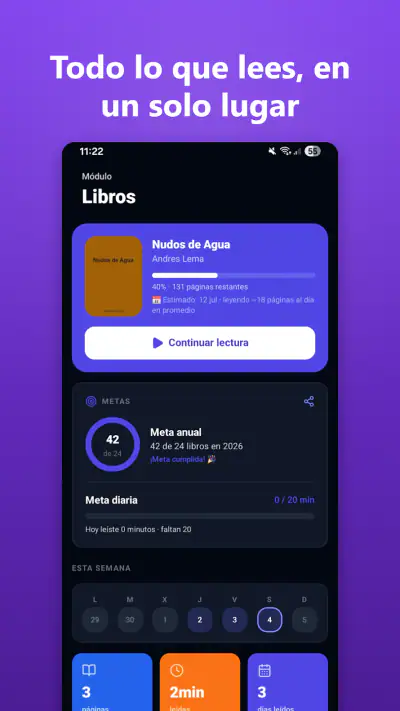 Lomo: Diario de Lectura screenshot 1