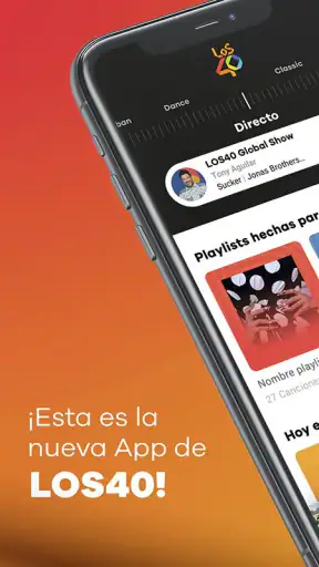 LOS40 Radio screenshot 1