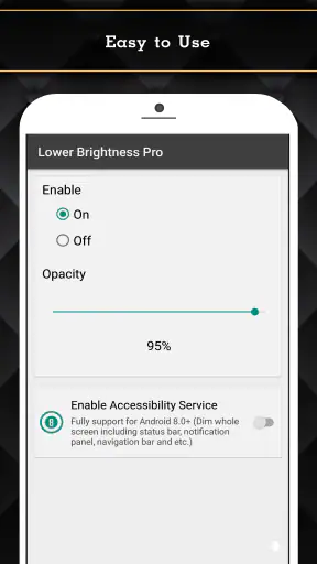 Lower Brightness Pro screenshot 1