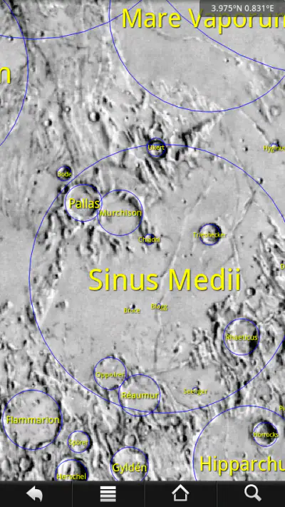 LunarMap HD screenshot 1