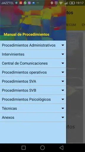 Manual de Procedimientos screenshot 1