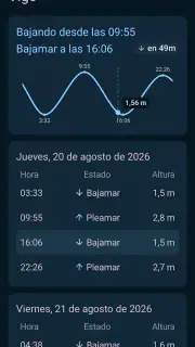 Mareas de Galicia screenshot 1