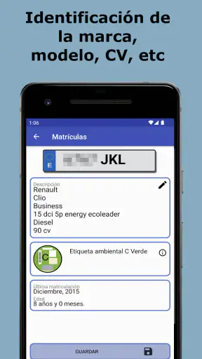 Matrículas españolas screenshot 1