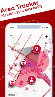 Medir Área y Distancia GPS screenshot 2